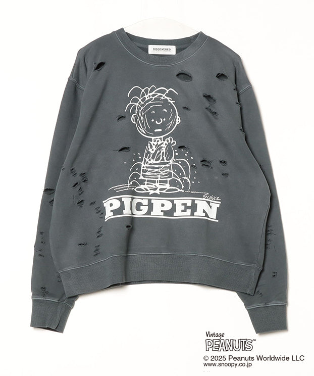 PEANUTS DAMAGE PIGMENT DYED SWEAT-thumbmail-19