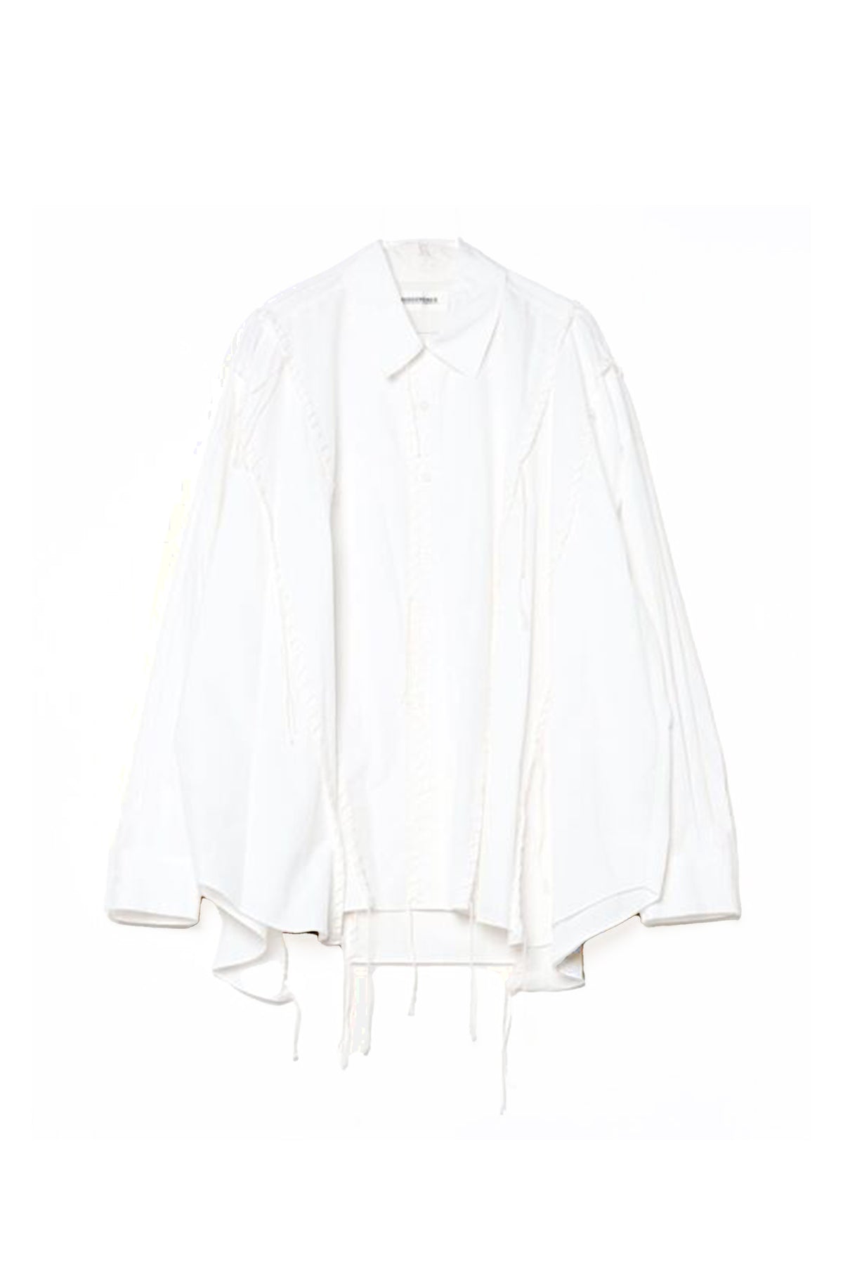 DOCKING WIDE LOOPING SHIRTS｜WHITE– DISCOVERED