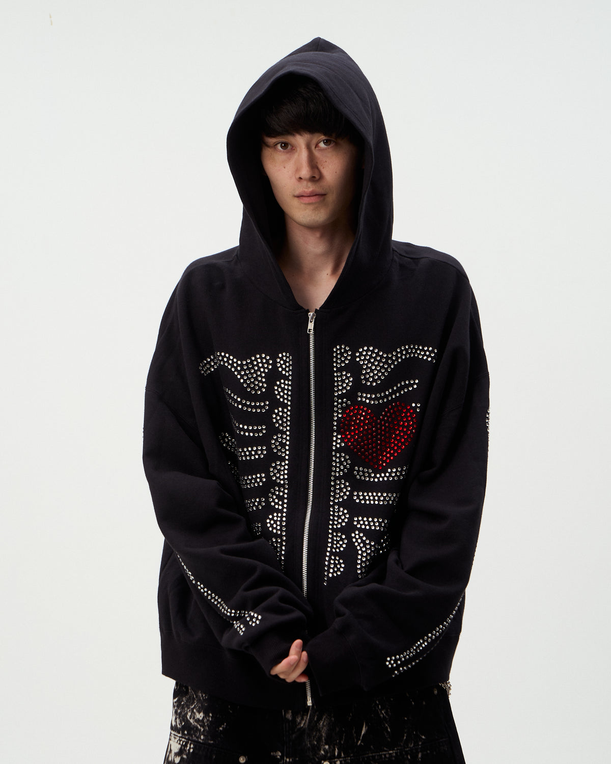 HOTFIX BONE&HEART PARKA– DISCOVERED