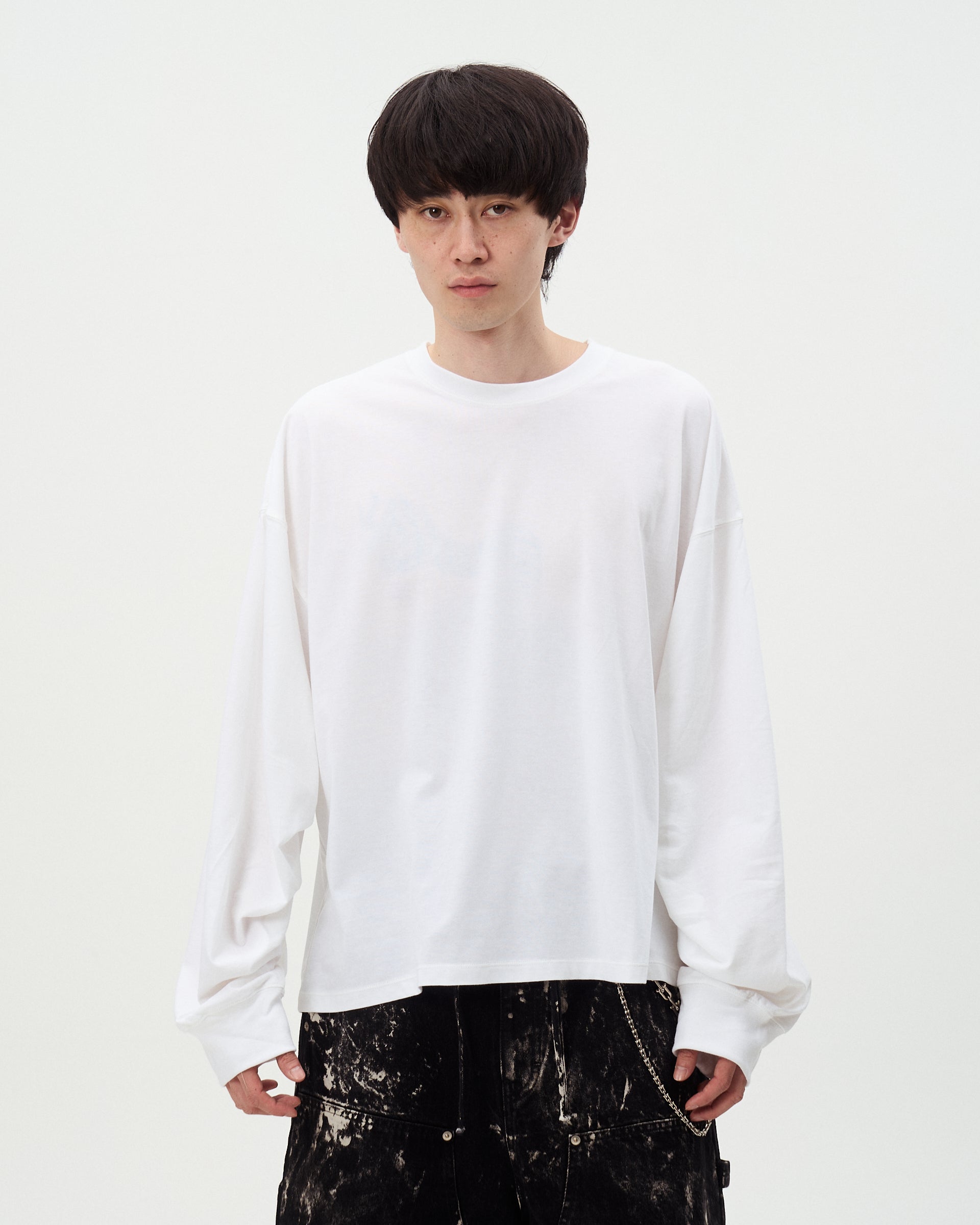 TUCK LONG SLEEVE TEE-thumbmail-5
