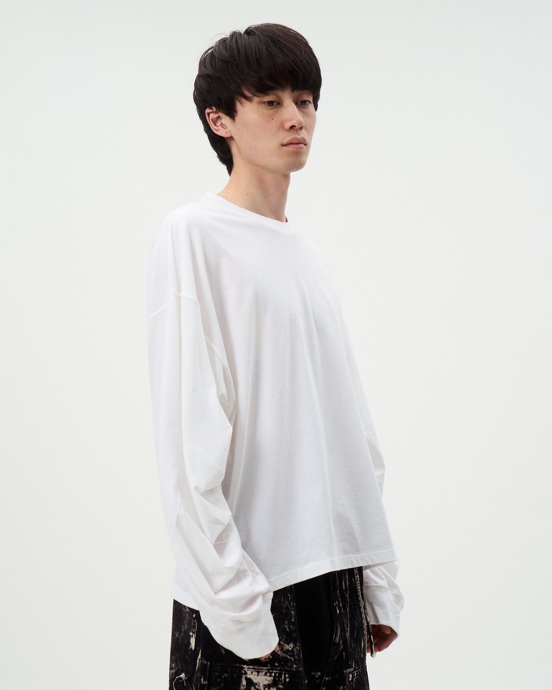 TUCK LONG SLEEVE TEE-thumbmail-4