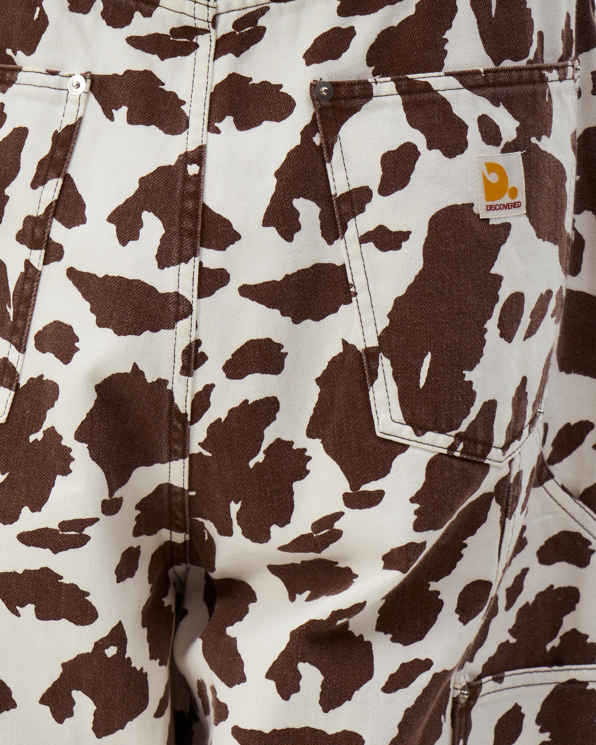 COW PRINT DOUBLE KNEE SHORTS-thumbmail-6