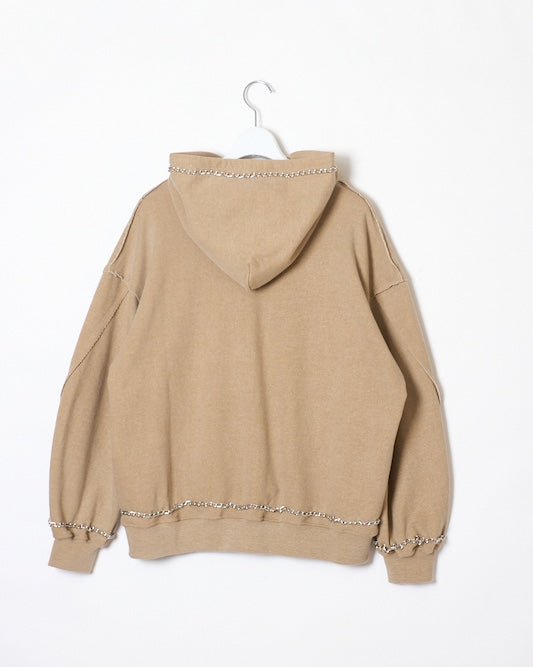 CHAIN SWEAT PARKA