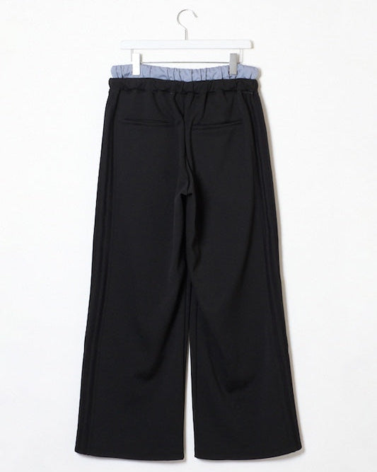 LINE CHINA PANTS｜BLACK