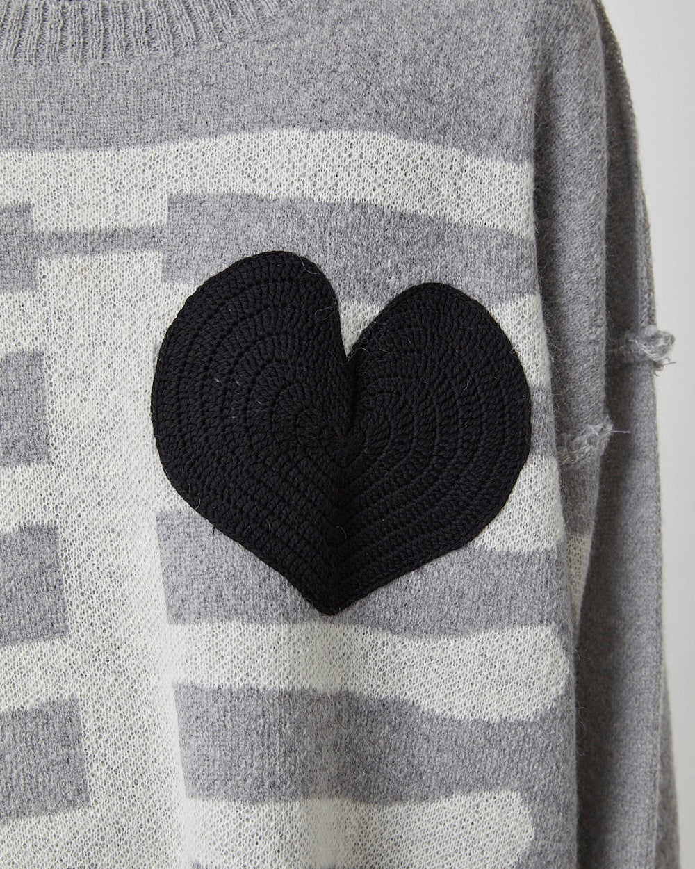 HEART&BONE MOHAIR KNIT｜GRAY-thumbmail-6