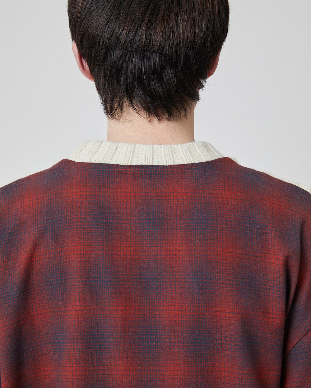 P KNIT MIX SHIRT｜O.WHITE-thumbmail-10