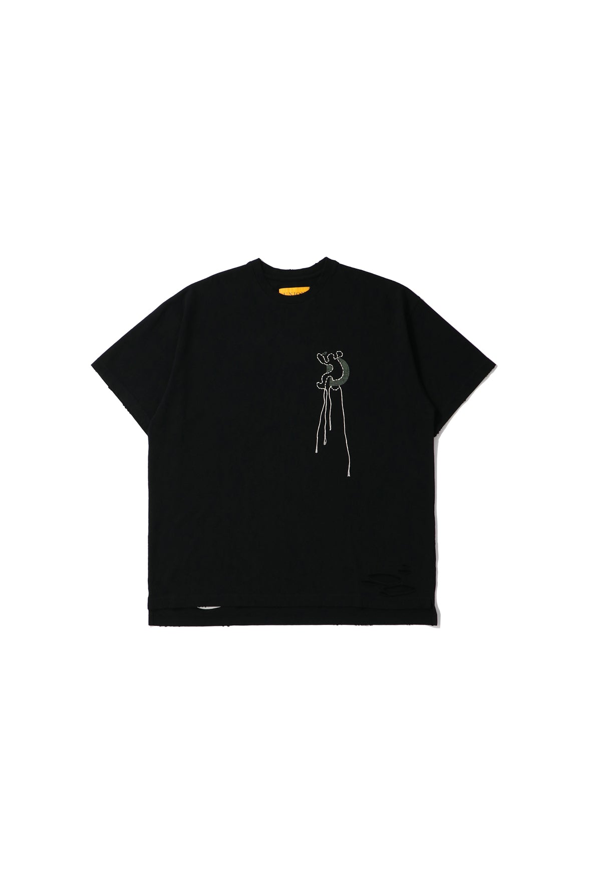 UNION LOOPING DAMAGE CUTSEWN｜BLACK