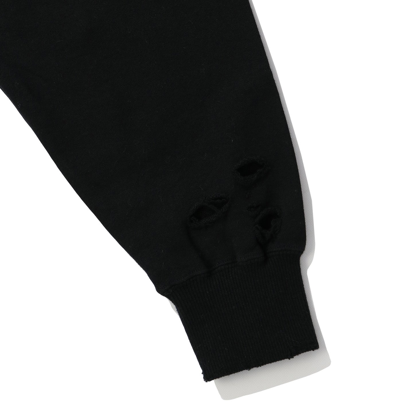 UNION LOOPING DAMAGE HOODIE｜BLACK-thumbmail-11