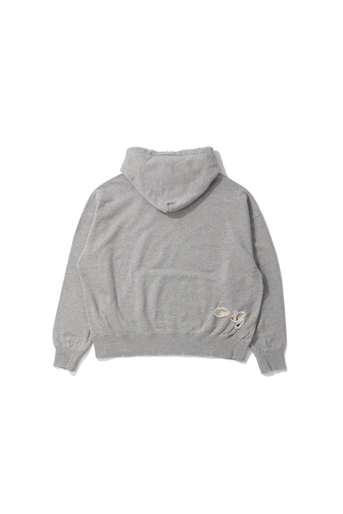 UNION LOOPING DAMAGE HOODIE｜GRAY-thumbmail-2