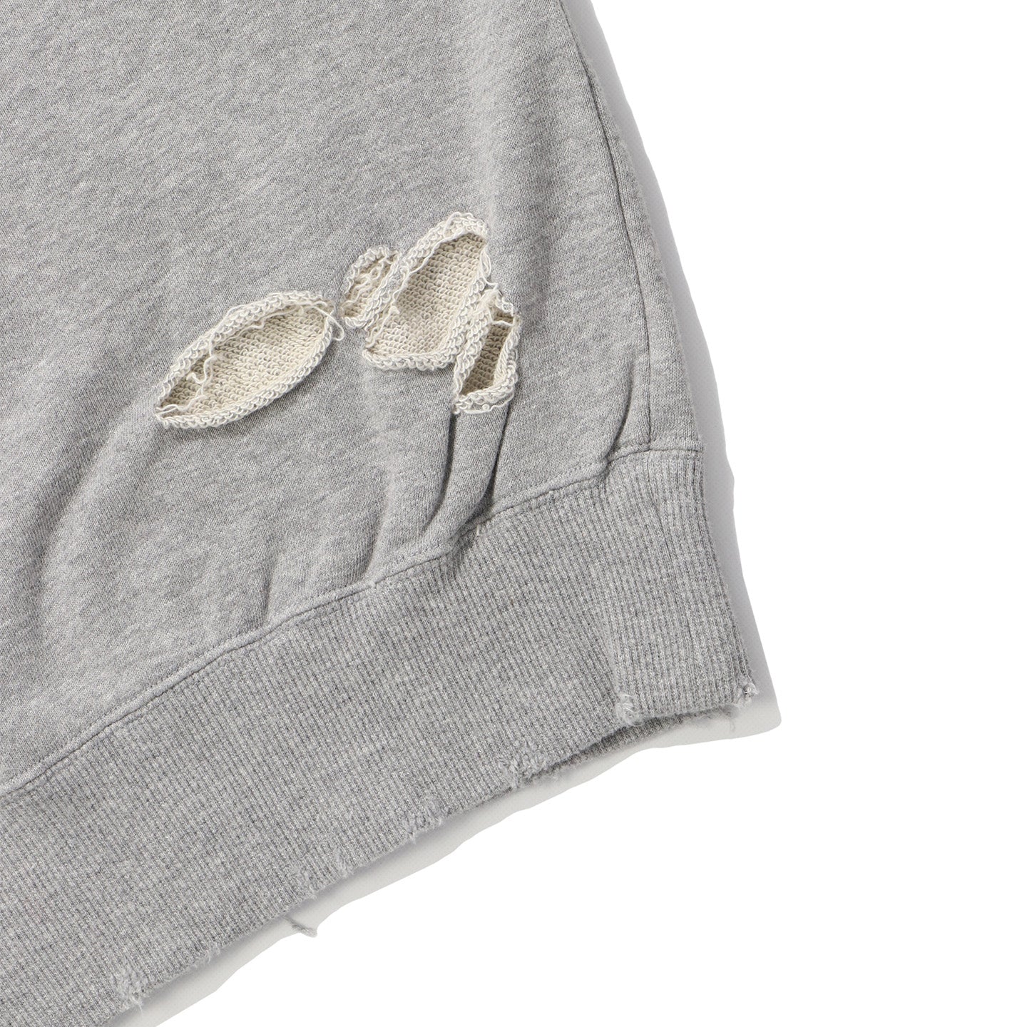 UNION LOOPING DAMAGE HOODIE｜GRAY-thumbmail-12
