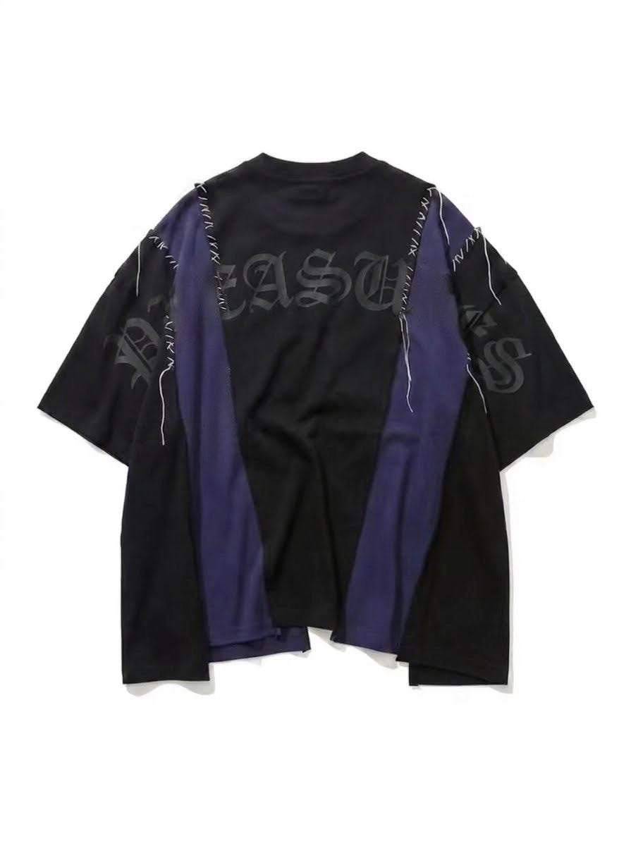DOCKING WIDE TEE｜BLACK