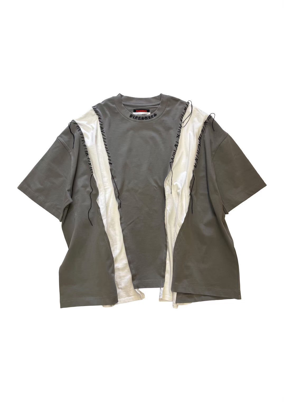 DOCKING WIDE TEE｜GRAY-thumbmail-2