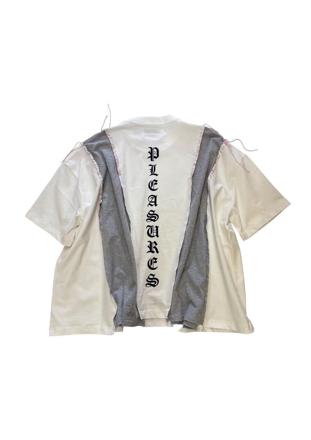 DOCKING WIDE TEE｜WHITE