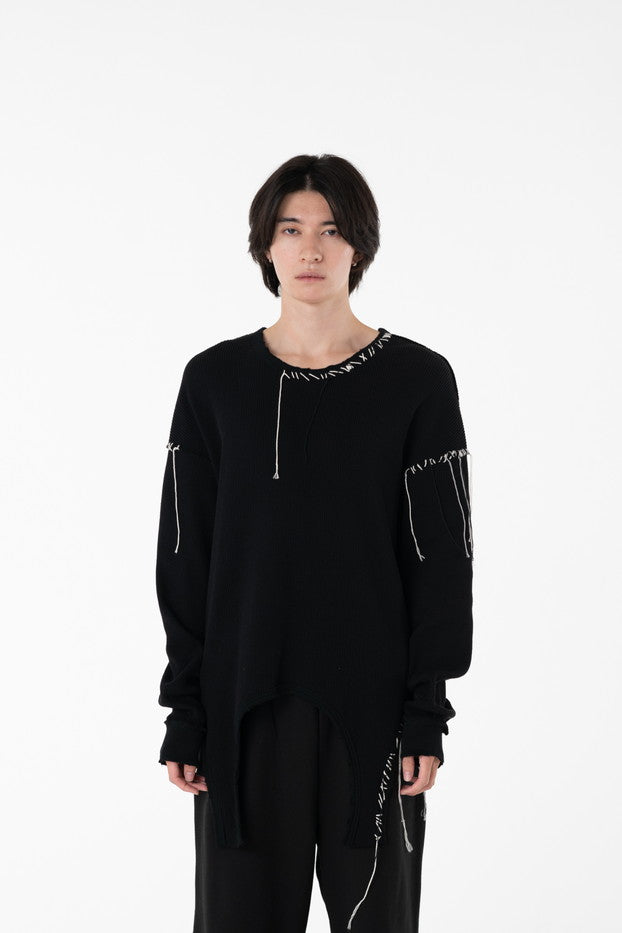 トップス DISCOVERED LOOPING KNIT LOOPING KNIT– DISCOVERED