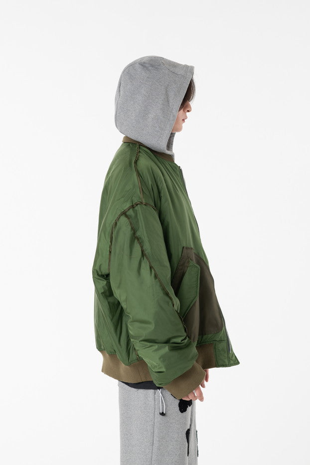 DEVILS EAR HOODIE DOWN MA-1-thumbmail-4