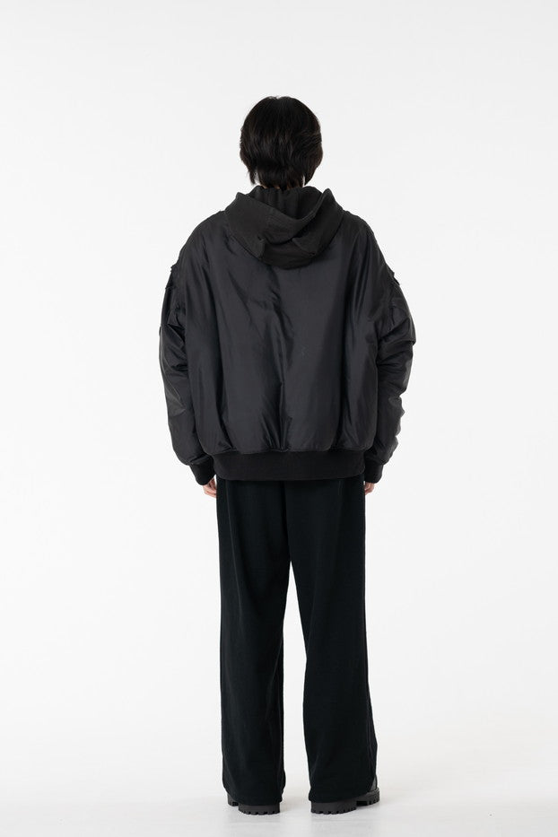 DEVILS EAR HOODIE DOWN MA-1-thumbmail-11