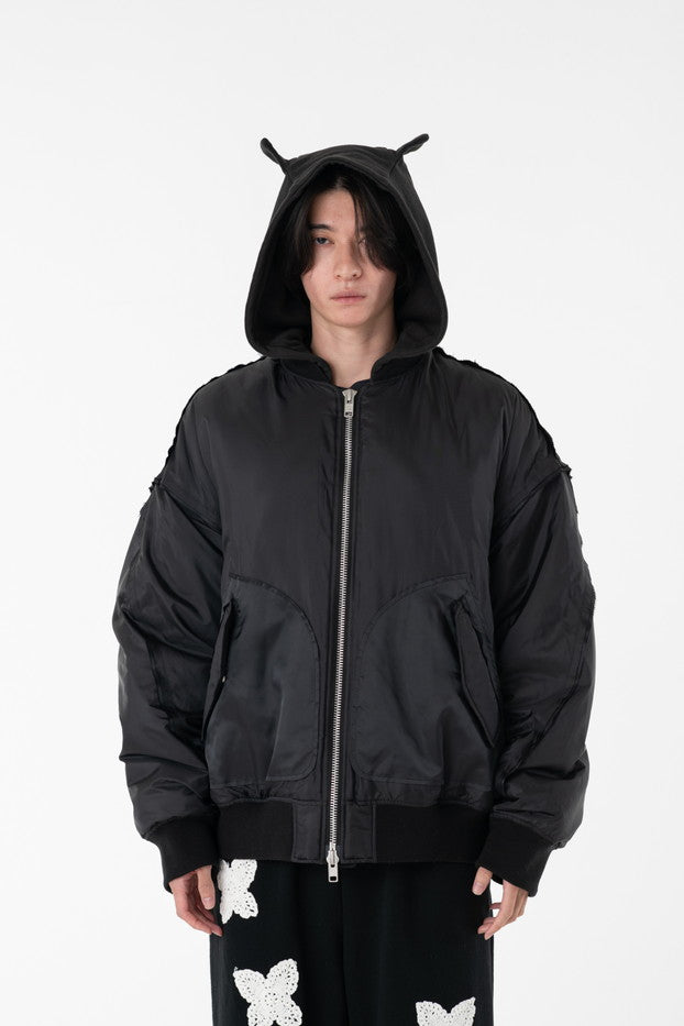 DEVILS EAR HOODIE DOWN MA-1-thumbmail-13