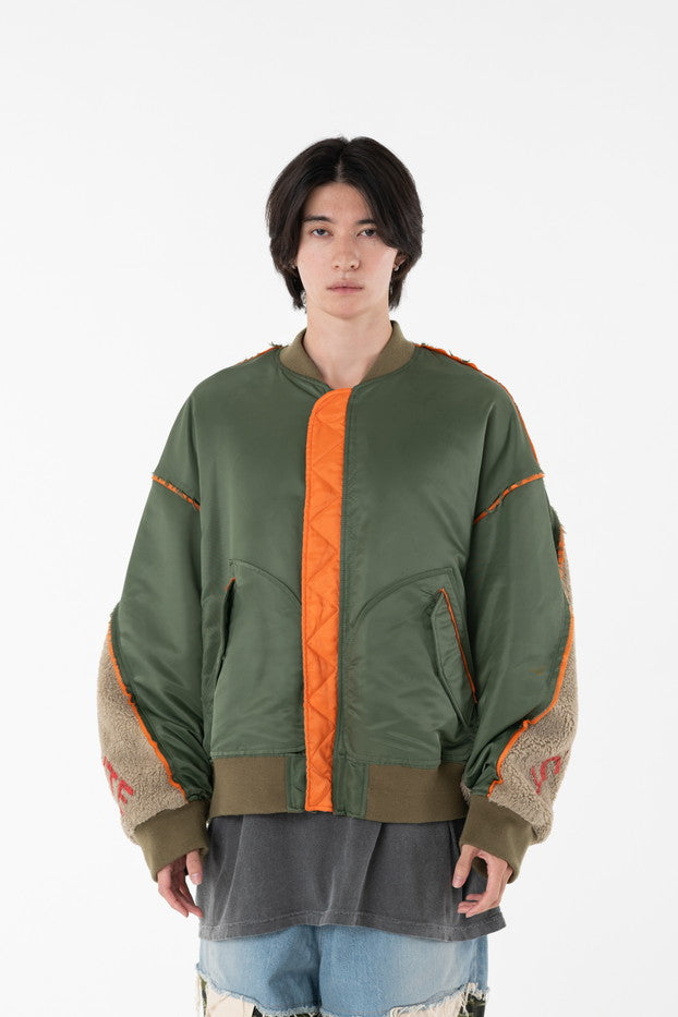 discovered BOA SLEEVE MA-1  ボアスリーブブルゾン BOA SLEEVE MA-1 – DISCOVERED
