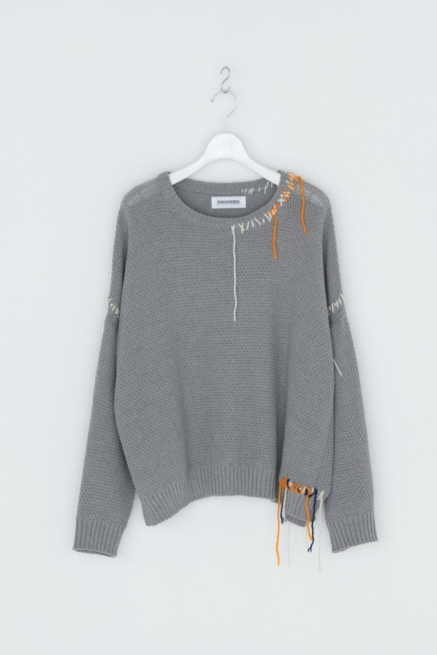 トップス DISCOVERED LOOPING KNIT LOOPING KNIT– DISCOVERED