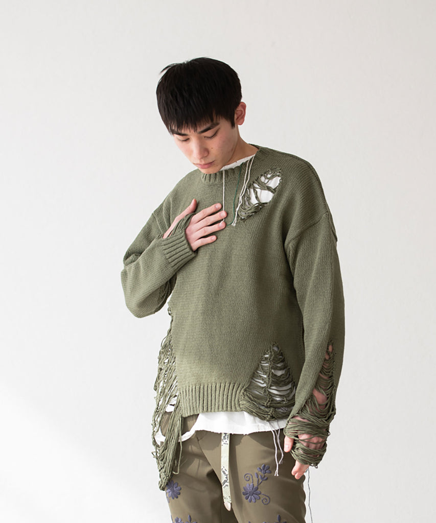 DAMAGE COTTON KNIT｜DISCOVERED(ディスカバード)公式通販｜ダメージ