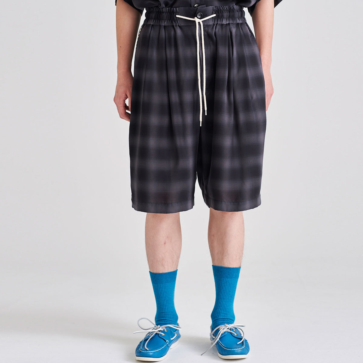 OMBRE CHECK 2TUCK SHORTS｜DISCOVERED(ディスカバード)公式通販｜オン 