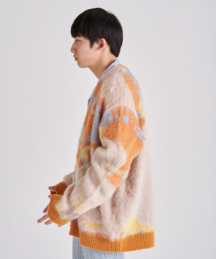 ART MOHAIR SHAGGY KNIT CARDIGAN ｜DISCOVERED(ディスカバード)公式